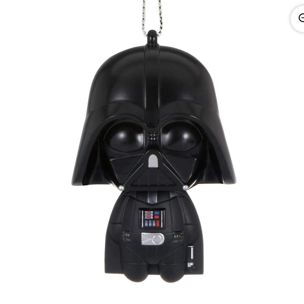 Hallmark Christmas Tree Ornament Star Wars Darth Vader Black Decoration